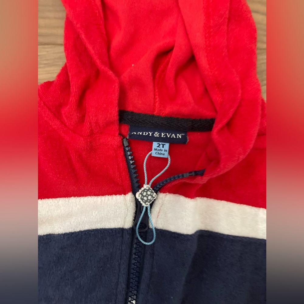 NWOT 2T Short Outfit Red and Blue - Picture 5 of 6
